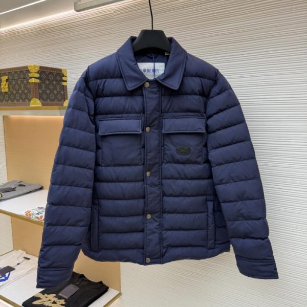 designer,replica,clothing,fake,1:1,lv,luxury,high quality Burberry Lightweight Leather Label Down Jacket (LZMA9)