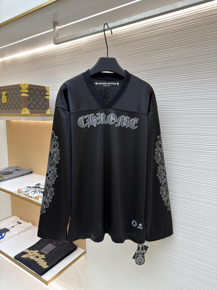 designer,replica,clothing,fake,1:1,lv,luxury,high quality Chrome Hearts Hockey Jersey with Letter Print Long-Sleeve (SOI1N) designer,replica,clothing,fake,1:1,lv,luxury,high quality Chrome Hearts Hockey Jersey with Letter Print Long-Sleeve (SOI1N)