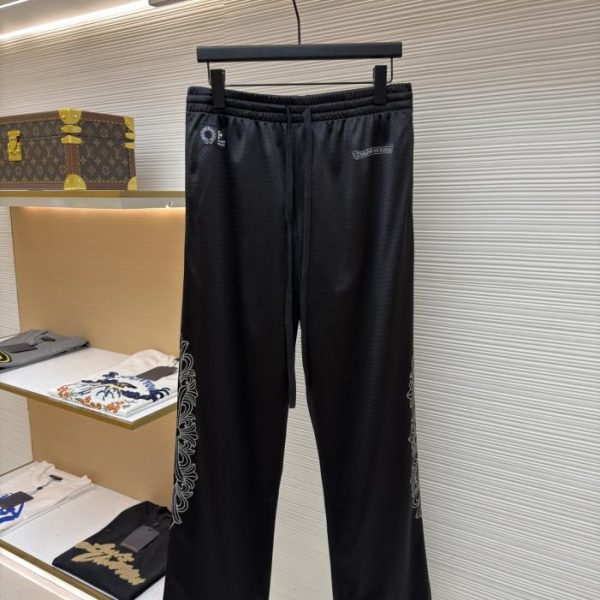 designer,replica,clothing,fake,1:1,lv,luxury,high quality Chrome Hearts hockey jersey letter print pants (SIMHG)