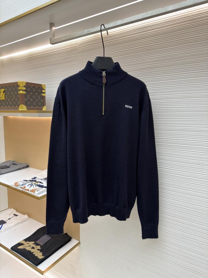 designer,replica,clothing,fake,1:1,lv,luxury,high quality MIU MIU Stand Collar Long Sleeve Half-Zip Sweater (LGAWK) designer,replica,clothing,fake,1:1,lv,luxury,high quality MIU MIU Stand Collar Long Sleeve Half-Zip Sweater (LGAWK)