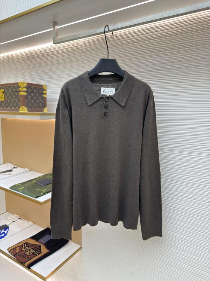 designer,replica,clothing,fake,1:1,lv,luxury,high quality Maison Margiela Suede Wool Blend Sweater Polo (X7MQJ) designer,replica,clothing,fake,1:1,lv,luxury,high quality Maison Margiela Suede Wool Blend Sweater Polo (X7MQJ)