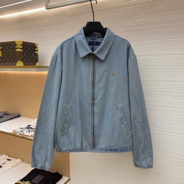 designer,replica,clothing,fake,1:1,lv,luxury,high quality Ralph Lauren Colorful Embroidered Denim Jacket (EBJLS)