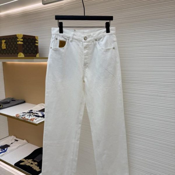 designer,replica,clothing,fake,1:1,lv,luxury,high quality LOUIS VUITTON Embroidered Skateboard Jeans (OLXQL)
