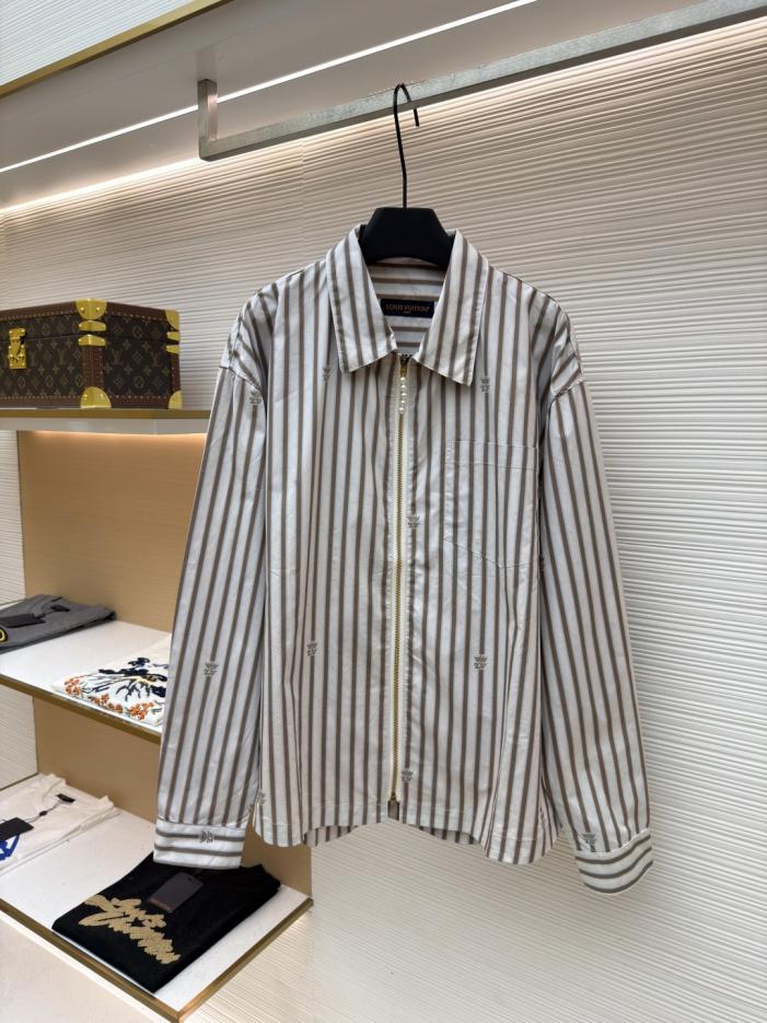 designer,replica,clothing,fake,1:1,lv,luxury,high quality LOUIS VUITTON striped zip-up shirt jacket (GSFUX) designer,replica,clothing,fake,1:1,lv,luxury,high quality LOUIS VUITTON striped zip-up shirt jacket (GSFUX)