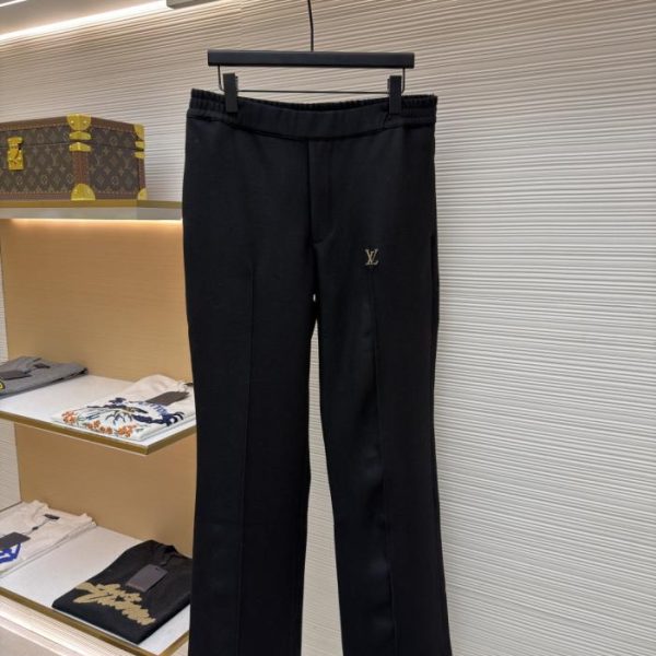designer,replica,clothing,fake,1:1,lv,luxury,high quality LOUIS VUITTON Iron Label Wool Trousers (ZKMX2)