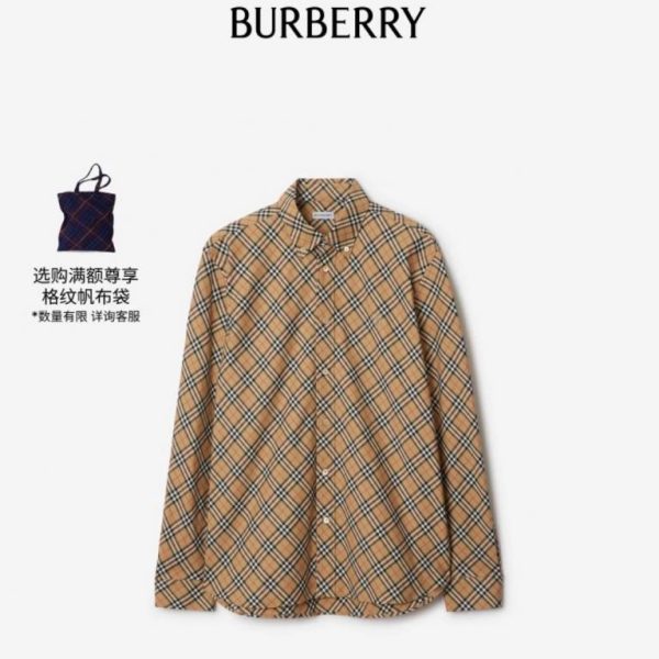 designer,replica,clothing,fake,1:1,lv,luxury,high quality Burberry women’s blouse with ribbon detailing, button-down collar, vintage check stretch cotton shirt (ZLHVZ)
