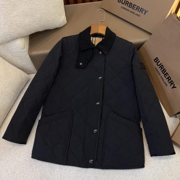 designer,replica,clothing,fake,1:1,lv,luxury,high quality Burberry Vintage Diamond Quilted Jacket (X7JTU)