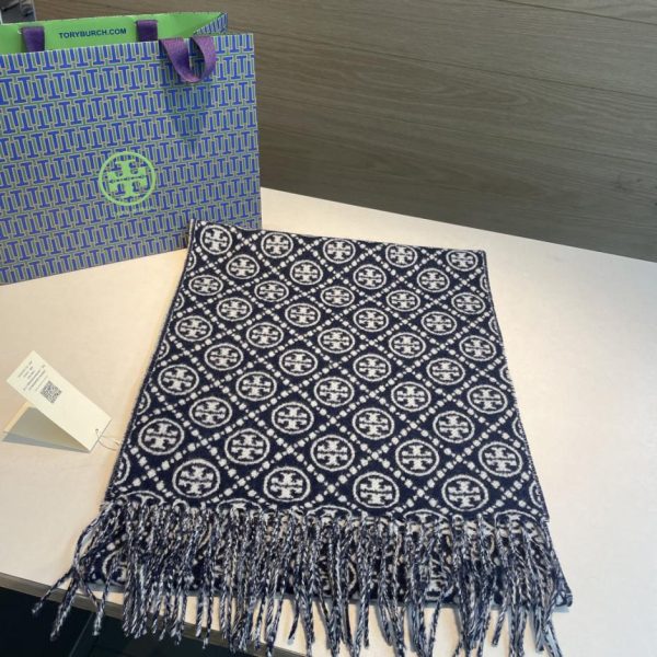 designer,replica,clothing,fake,1:1,lv,luxury,high quality TORY BURCH long scarf (6E494)