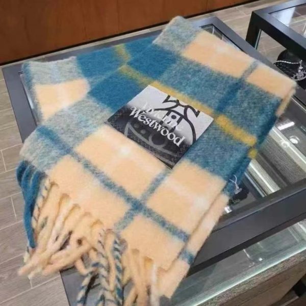 designer,replica,clothing,fake,1:1,lv,luxury,high quality Vivienne Westwood Classic Saturn Mohair Scarf (WI24L)