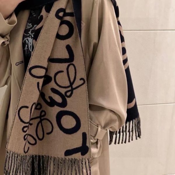 designer,replica,clothing,fake,1:1,lv,luxury,high quality Loewe top-quality original men’s and women’s scarves (94ECK)
