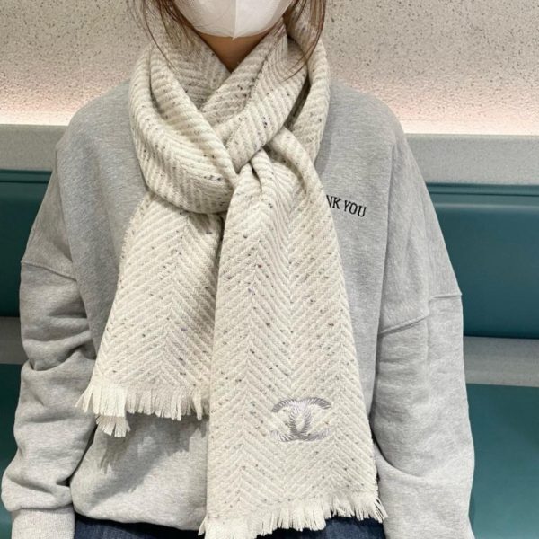 designer,replica,clothing,fake,1:1,lv,luxury,high quality Chanel pure cashmere scarf (67U1H)