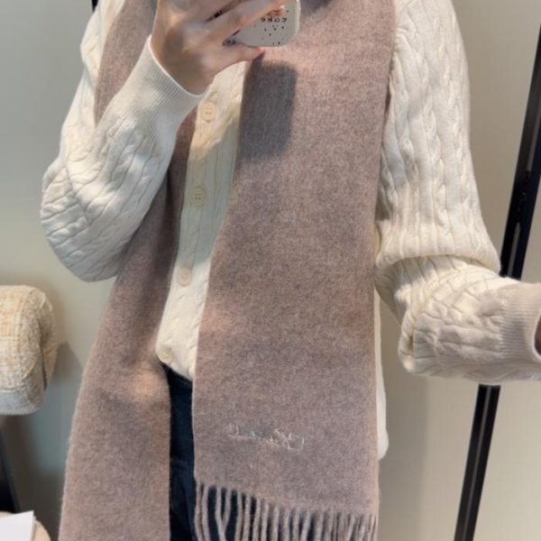 designer,replica,clothing,fake,1:1,lv,luxury,high quality Chanel scarf (C4O8K)