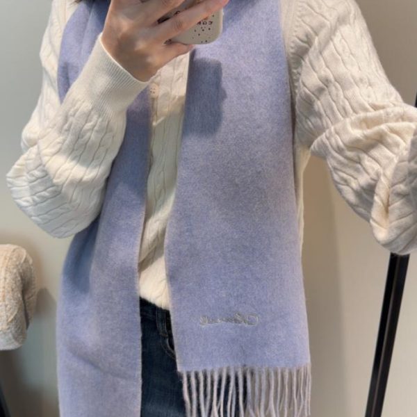 designer,replica,clothing,fake,1:1,lv,luxury,high quality Chanel scarf (HLT6V)