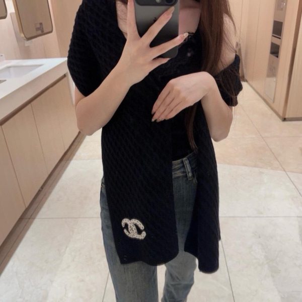 designer,replica,clothing,fake,1:1,lv,luxury,high quality CHANEL scarf (C8C4Y)