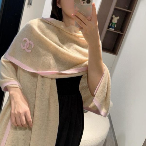 designer,replica,clothing,fake,1:1,lv,luxury,high quality Chanel cashmere scarf (J335G)