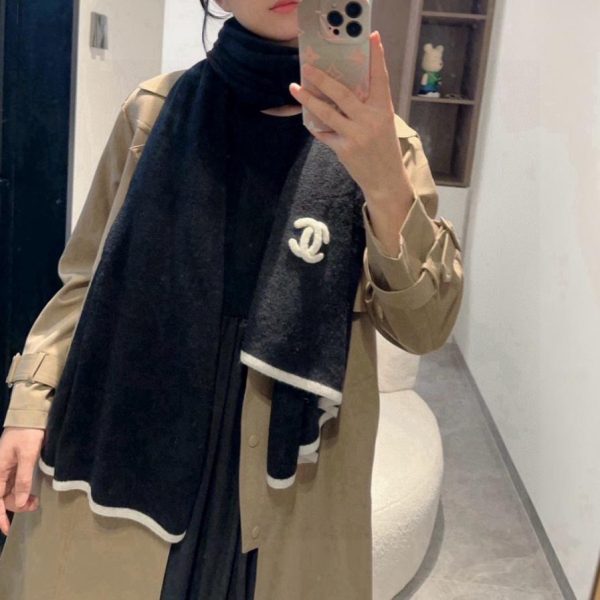 designer,replica,clothing,fake,1:1,lv,luxury,high quality Chanel cashmere scarf (N62JF)