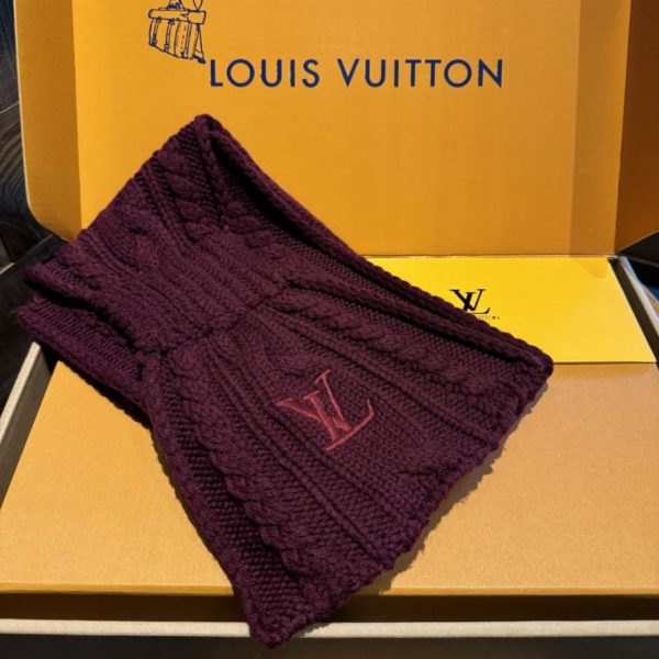 designer,replica,clothing,fake,1:1,lv,luxury,high quality LV 100% Wool Never Freeze Scarf (H00N5)