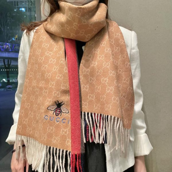 designer,replica,clothing,fake,1:1,lv,luxury,high quality Gucci’s latest couple’s highland cashmere scarf (WELV5)
