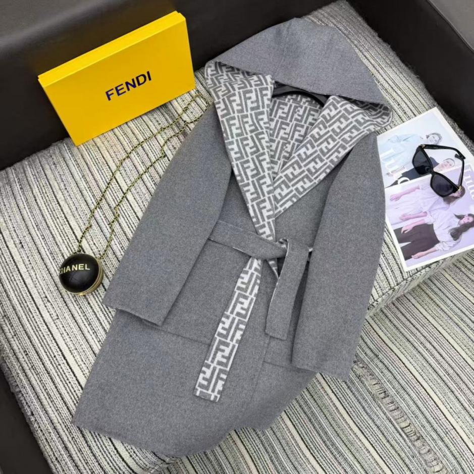 designer,replica,clothing,fake,1:1,lv,luxury,high quality Fendi New Double F Jacquard Reversible Hooded Wool Mid-Length Coat with Belt at the Waist (J1C21) designer,replica,clothing,fake,1:1,lv,luxury,high quality Fendi New Double F Jacquard Reversible Hooded Wool Mid-Length Coat with Belt at the Waist (J1C21)