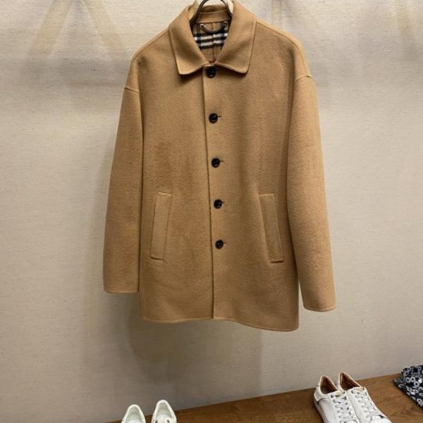 designer,replica,clothing,fake,1:1,lv,luxury,high quality Burberry Fall/Winter New Men’s Cashmere Chelsea Coat (WCH45)