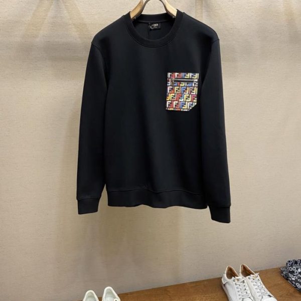 designer,replica,clothing,fake,1:1,lv,luxury,high quality Fendi Fall/Winter New Arrival Crew Neck Sweatshirt (FTS8F)