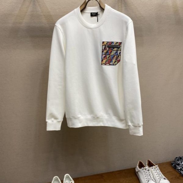 designer,replica,clothing,fake,1:1,lv,luxury,high quality Fendi Fall/Winter New Arrival Crew Neck Sweatshirt (JEDO2)