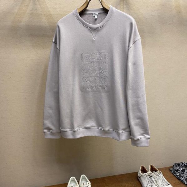 designer,replica,clothing,fake,1:1,lv,luxury,high quality Loewe jacquard patchwork crewneck sweatshirt (JYRUR)
