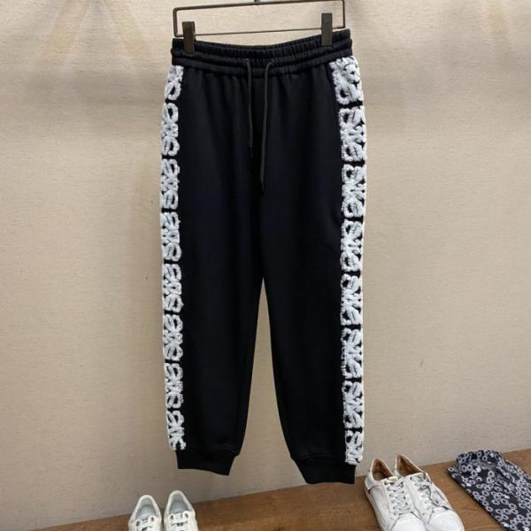 designer,replica,clothing,fake,1:1,lv,luxury,high quality Loewe Men’s Casual Pants, 100% Cotton Fabric (EID9N)