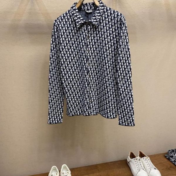 designer,replica,clothing,fake,1:1,lv,luxury,high quality Dior D-brand knit shirt (WLXDZ)