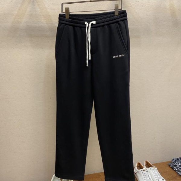 designer,replica,clothing,fake,1:1,lv,luxury,high quality Miu Miu Men’s Casual Pants with Fleece Lining (CZCTU)