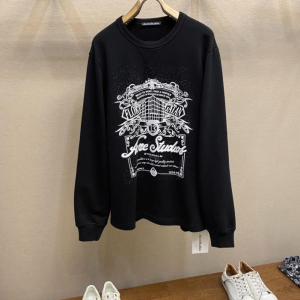 designer,replica,clothing,fake,1:1,lv,luxury,high quality Acne Studios Fall/Winter New Arrival: Thick cotton terry cloth fabric, logo embroidery design, loose fit, unisex (9L7MD)