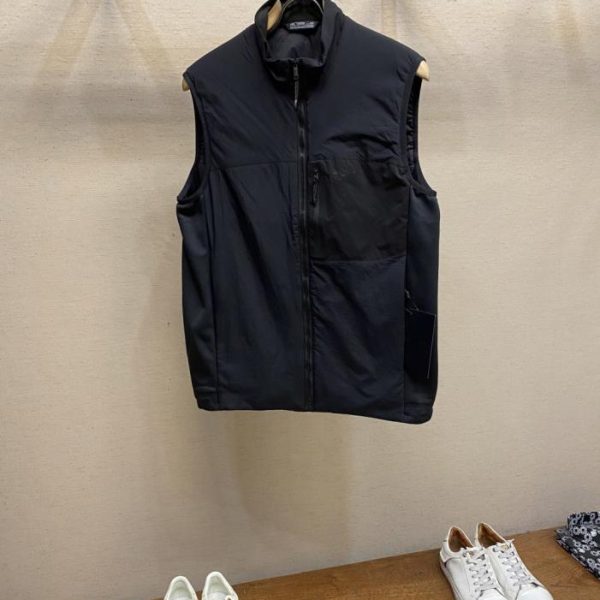designer,replica,clothing,fake,1:1,lv,luxury,high quality Arcteryx ATOM LT Vest Gen 2.1 Military Bird LEAF Series Stand Collar Thin Cotton Vest (4USIF)