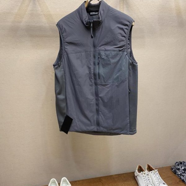 designer,replica,clothing,fake,1:1,lv,luxury,high quality Arcteryx ATOM LT Vest Gen 2.1 (J2ARX) – LEAF Series Thin Cotton Vest with Stand Collar