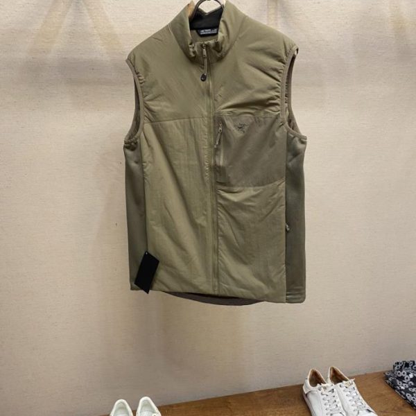 designer,replica,clothing,fake,1:1,lv,luxury,high quality Arcteryx ATOM LT Vest Gen 2.1 Military Bird LEAF Series Stand Collar Thin Cotton Vest (VUYJH)
