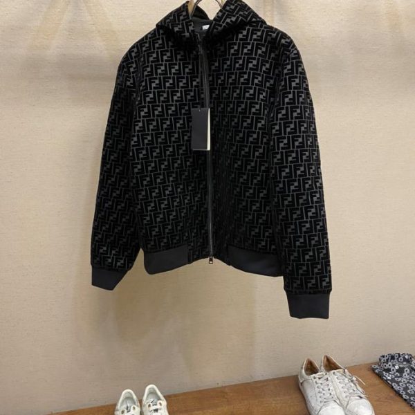 designer,replica,clothing,fake,1:1,lv,luxury,high quality Fendi all-over print jacket (G4LMI)