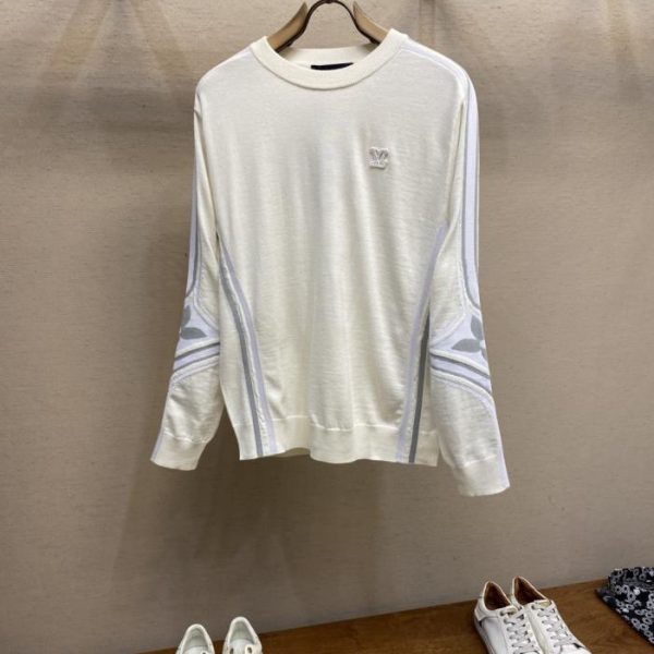 designer,replica,clothing,fake,1:1,lv,luxury,high quality LV Ski Embroidered Sweater (5 AMKG)