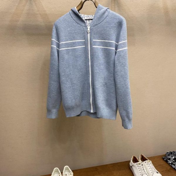 designer,replica,clothing,fake,1:1,lv,luxury,high quality Dior Fall/Winter New Reversible Jacquard Letter Knit Cardigan (T61B2)