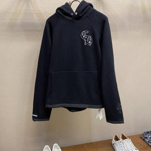 designer,replica,clothing,fake,1:1,lv,luxury,high quality Chrome Hearts Fall/Winter New Knitted Hooded Sweater (M7IEN)