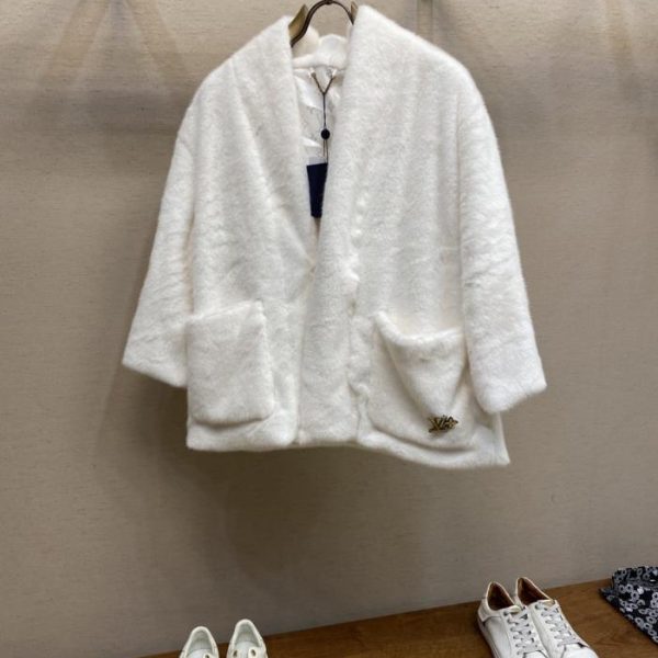 designer,replica,clothing,fake,1:1,lv,luxury,high quality LV faux mink coat (YKXBO)