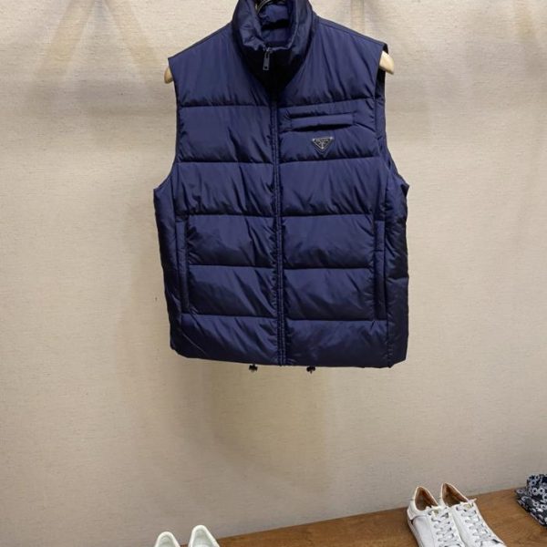 designer,replica,clothing,fake,1:1,lv,luxury,high quality Prada Fall/Winter Down Jacket Vest (5XBM0)