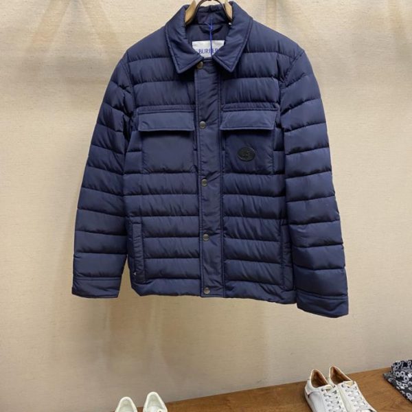 designer,replica,clothing,fake,1:1,lv,luxury,high quality Burberry lightweight leather-label down jacket (D6119)