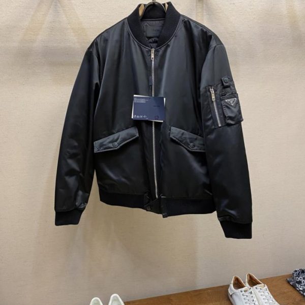 designer,replica,clothing,fake,1:1,lv,luxury,high quality Prada Fall/Winter New Arrival: Stand Collar Padded Zipper Work Jacket (FDTOH)