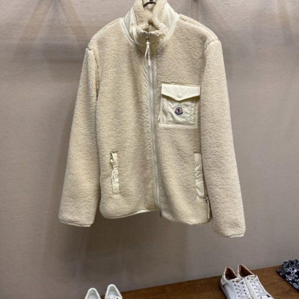 designer,replica,clothing,fake,1:1,lv,luxury,high quality Moncler Fall/Winter New Teddy Fleece Jacket (25TU8)