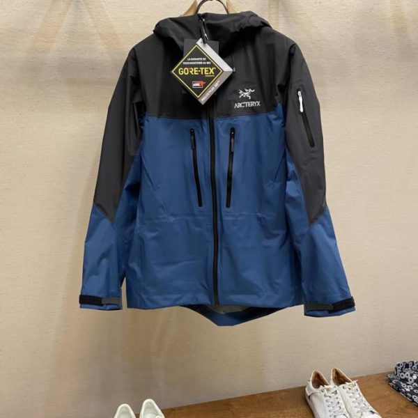 designer,replica,clothing,fake,1:1,lv,luxury,high quality Arcteryx ALPHA SV8 Hardshell Hooded Rain Jacket (HKGGQ)