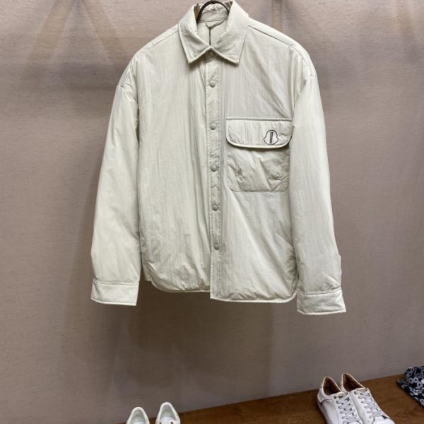 designer,replica,clothing,fake,1:1,lv,luxury,high quality Moncler Mo Tricolor Shirt-Style Down Jacket (3XX9S)
