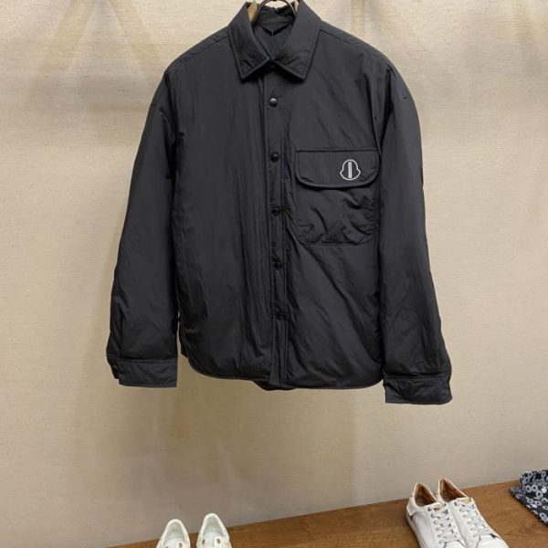 designer,replica,clothing,fake,1:1,lv,luxury,high quality Moncler Mo Tricolor Shirt-Style Down Jacket (4HFIH)
