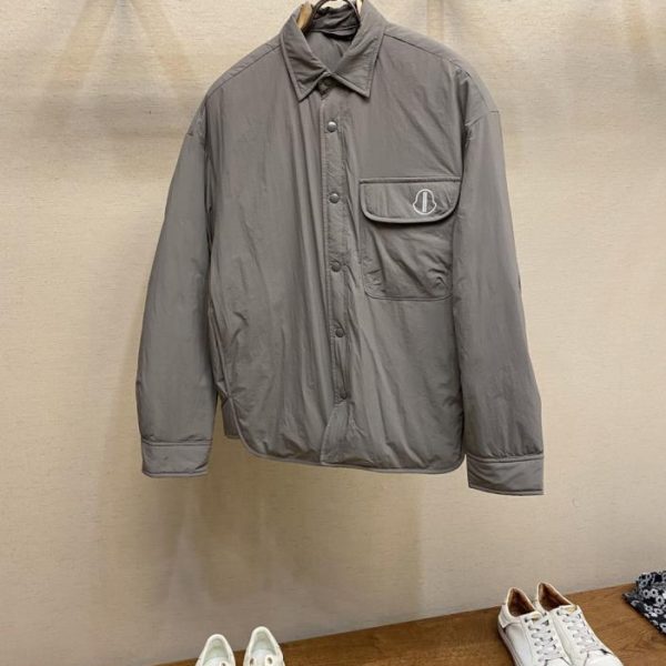designer,replica,clothing,fake,1:1,lv,luxury,high quality Moncler Mo Tricolor Shirt-Style Down Jacket (C1WIS)