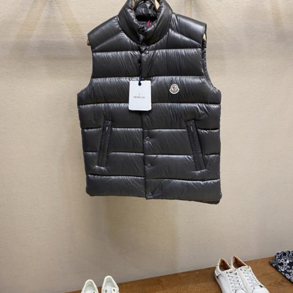designer,replica,clothing,fake,1:1,lv,luxury,high quality Moncler’s classic Mayan series two-tone stand-collar down vest (FZSX1)