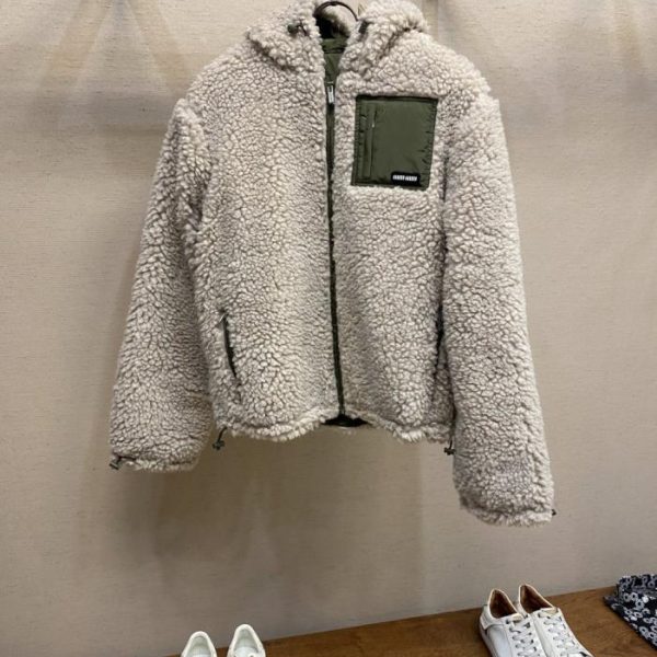 designer,replica,clothing,fake,1:1,lv,luxury,high quality Miu Miu Fall/Winter New Zipper Hooded Teddy Down Jacket (N1Q5S)