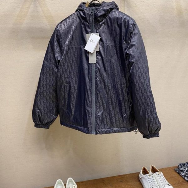 designer,replica,clothing,fake,1:1,lv,luxury,high quality Dior Fall/Winter New Monogram Print Down Jacket (E36XC)